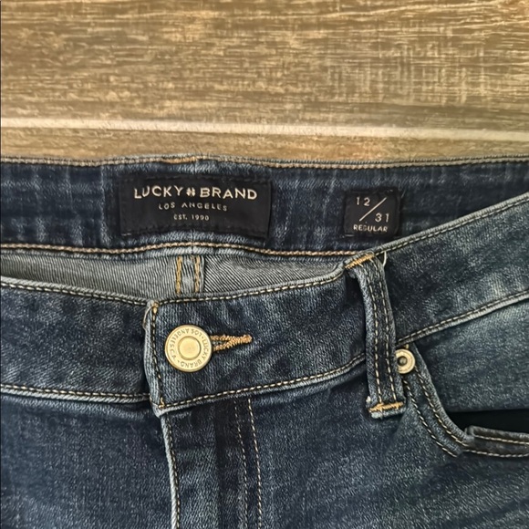 Blue Lolita Skinny Jeans with Stretch and Faded Wash - Picture 2 of 10